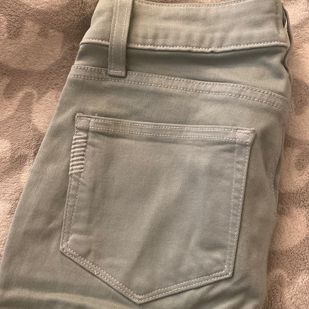Paige skinny jeans with zippers